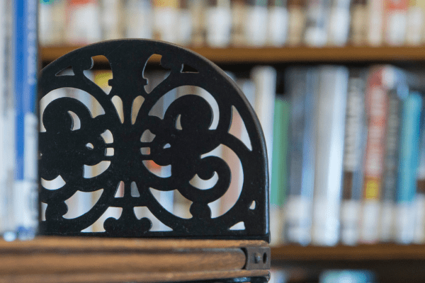 Historic iron shelf ends at Stillwater Public Library
