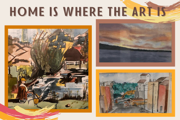In the Gallery: Home Is Where the Art Is
