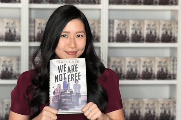 Author Traci Chee and her book "We are not free"