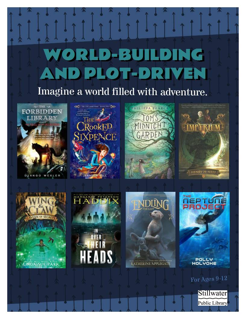 books featuring world building that are plot driven