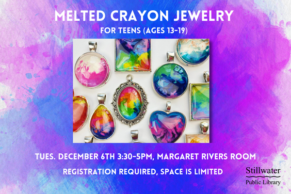 Melted Crayon Jewelry for Teens